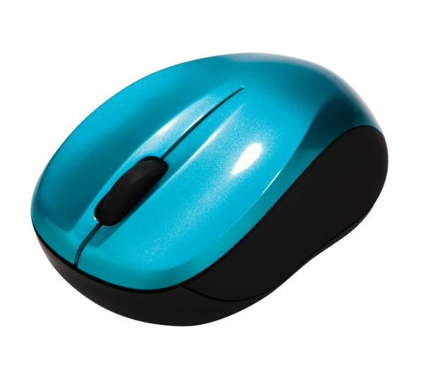 VERBATIM Mysz Go Nano bezprzewodowa 2,4GHz niebieska 49044 - 1193947 - zdjęcie 4